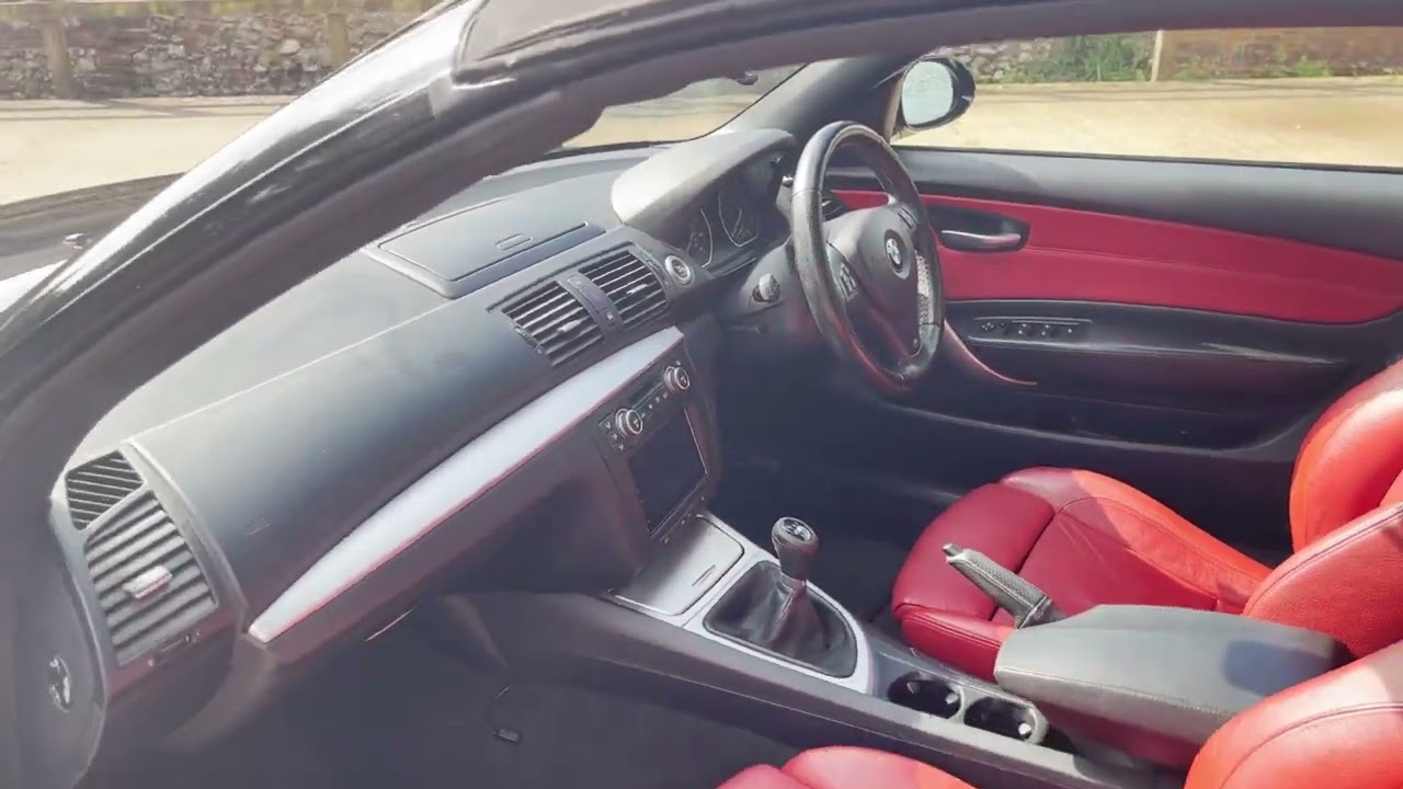 2008 BMW 125i 3 0 M sport convertible manual for sale walkaround + starting, idling