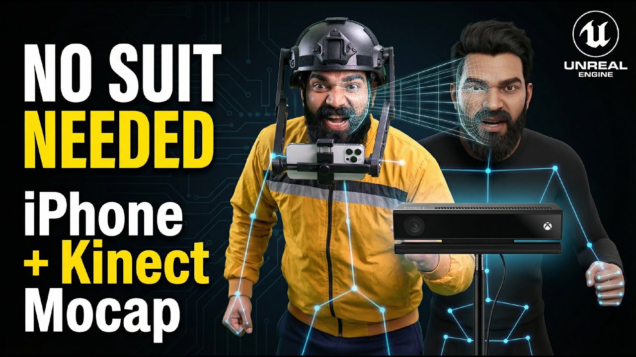 This MetaHuman Mocap Setup Needs NO SUIT 😳
