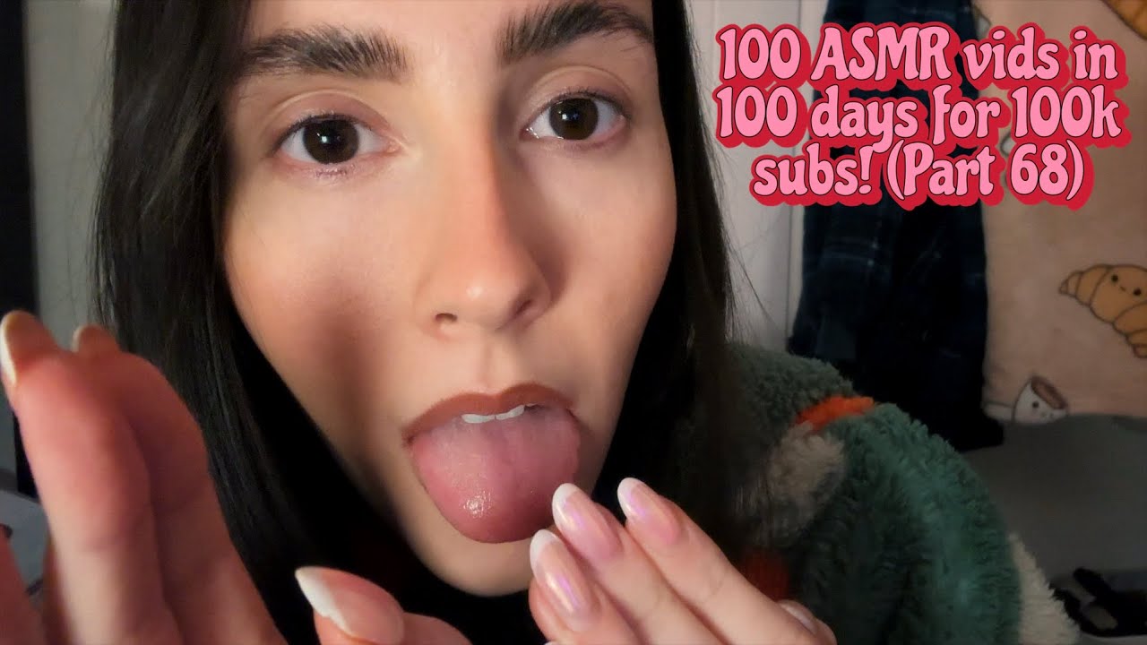 ASMR- Sculpting you w spit paint/tongue tapping & some follow instructions😇 (custom for Philip!💘)