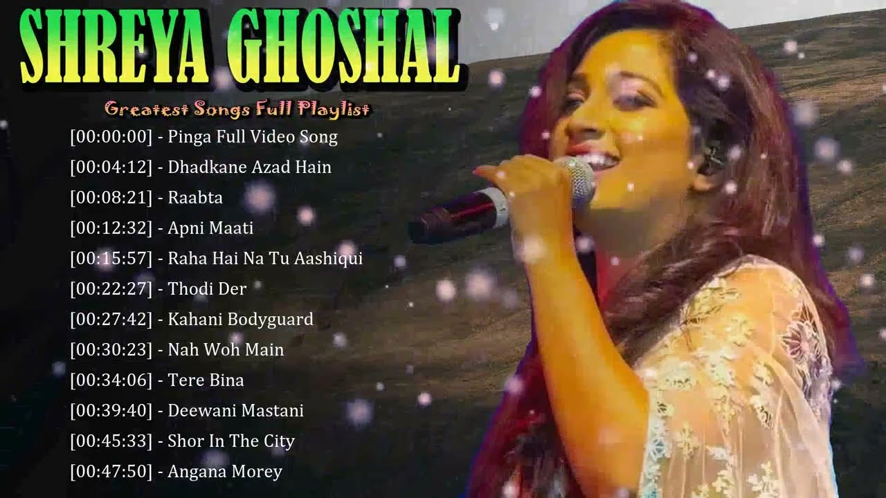 🌼 Shreya Ghoshal – Every Note Placed with Heart and Precision 🎧