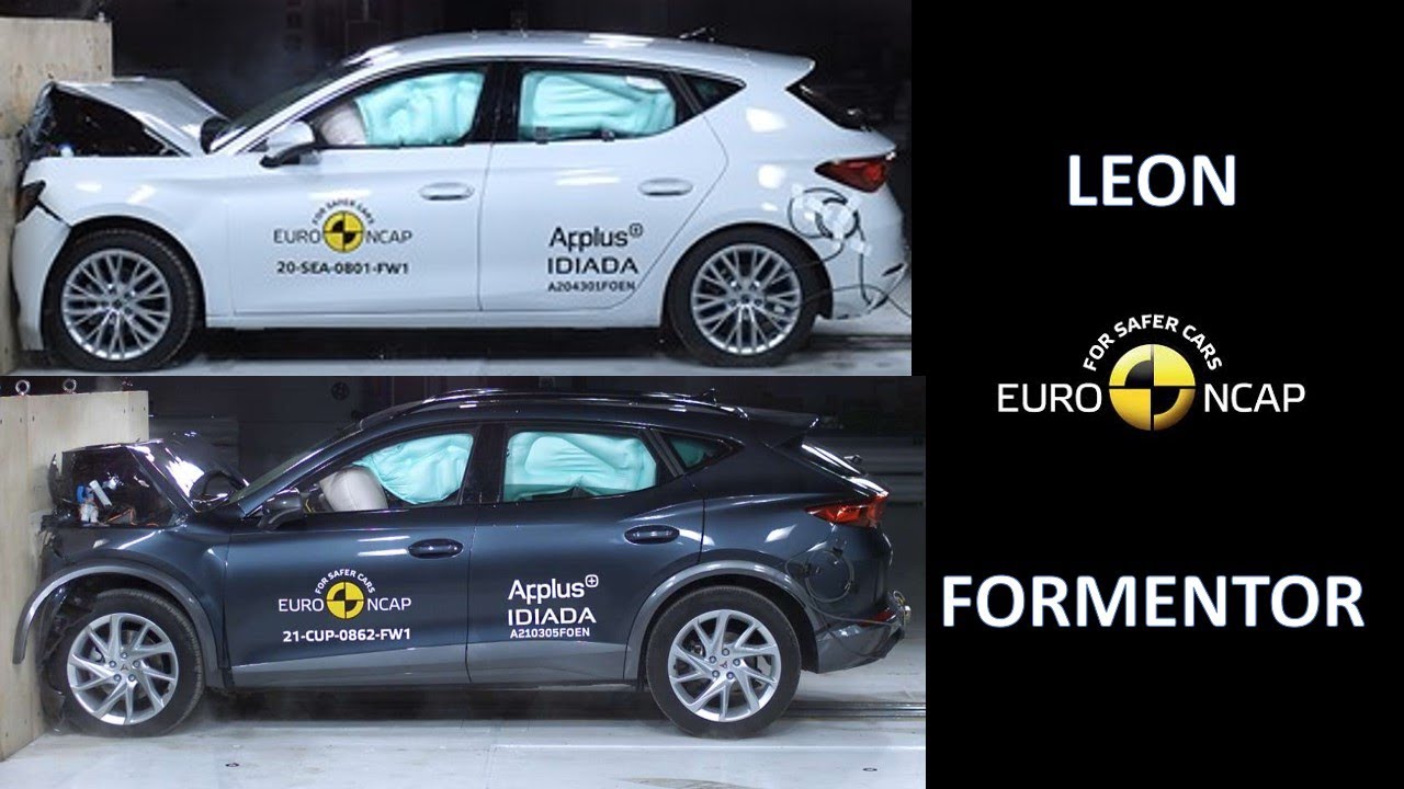 2021 CUPRA Formentor vs 2020 SEAT Leon | Crash Test