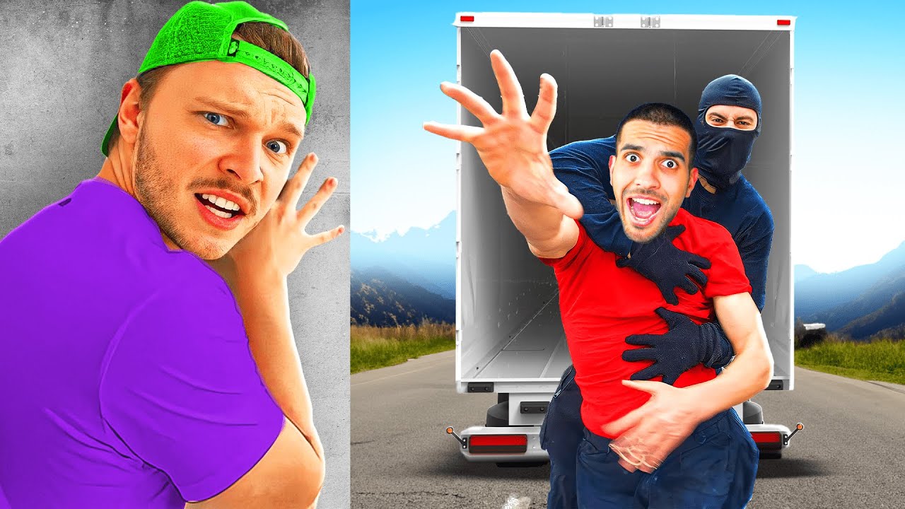 Des Étrangers Ont Infiltré La Villa ! (ft. Unchained ,Brice,Theo)