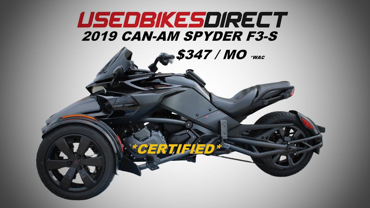 2019 Can-Am Spyder F3-S