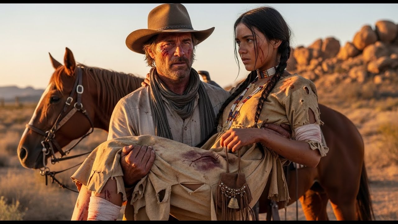 „Ne zaslužujem sažaljenje,“ rekla je ranjena Apačkinja — kauboj ju je nosio u naručju, šuteći.