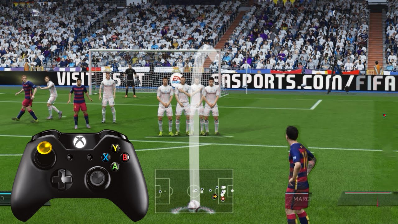 FIFA 16 DIPPING FREE KICK TUTORIAL