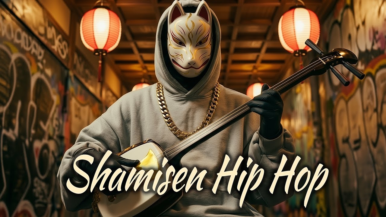 【Shamisen × Hip Hop Beats】A quiet tradition in the streets