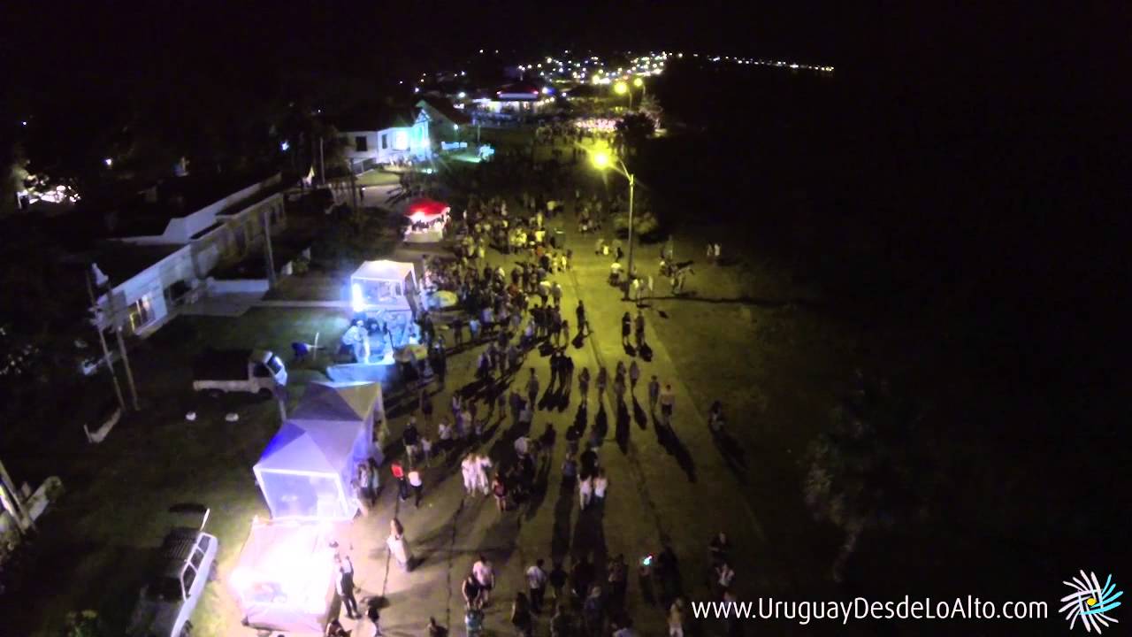 Video aéreo 3 Noche Blanca en la Floresta, Canelones, Uruguay