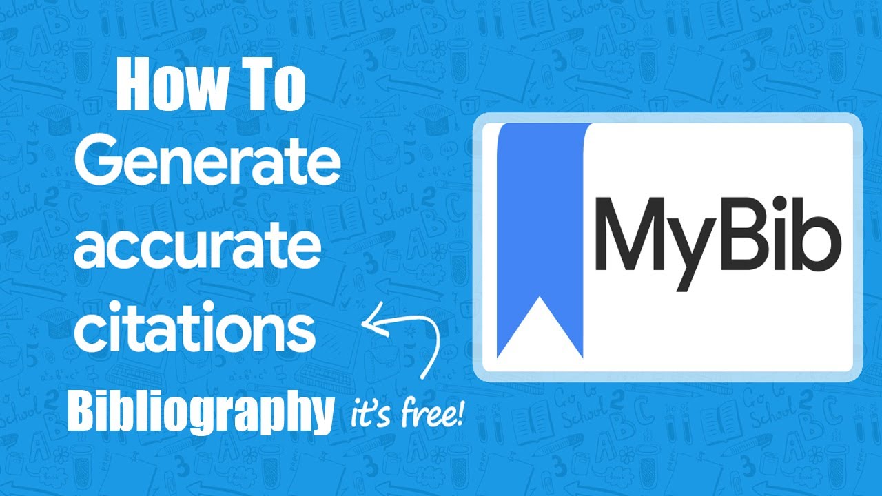 How to Insert Citations and Bibliography in Word | Free Citation Generator | my bib tutorial