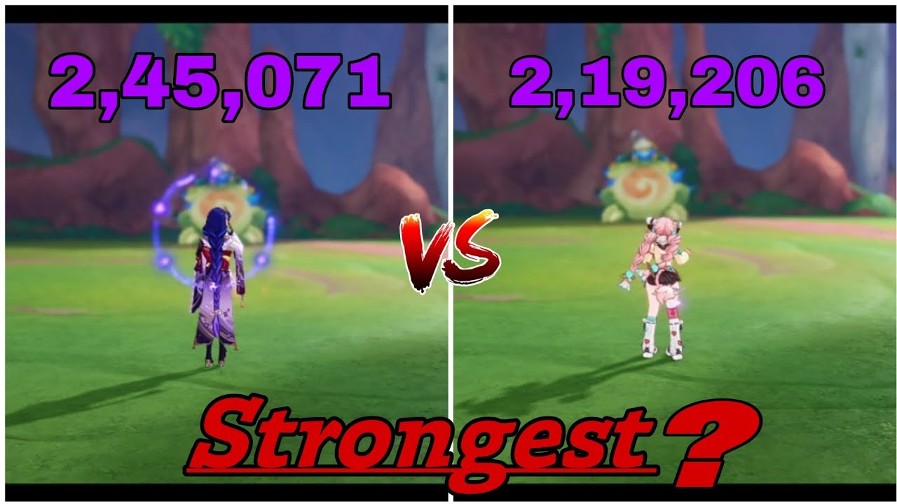 VARESA Vs RAIDEN SHOGUN – Who IS THE BEST? COMPARISON!! { GENSHIN IMPACT } 