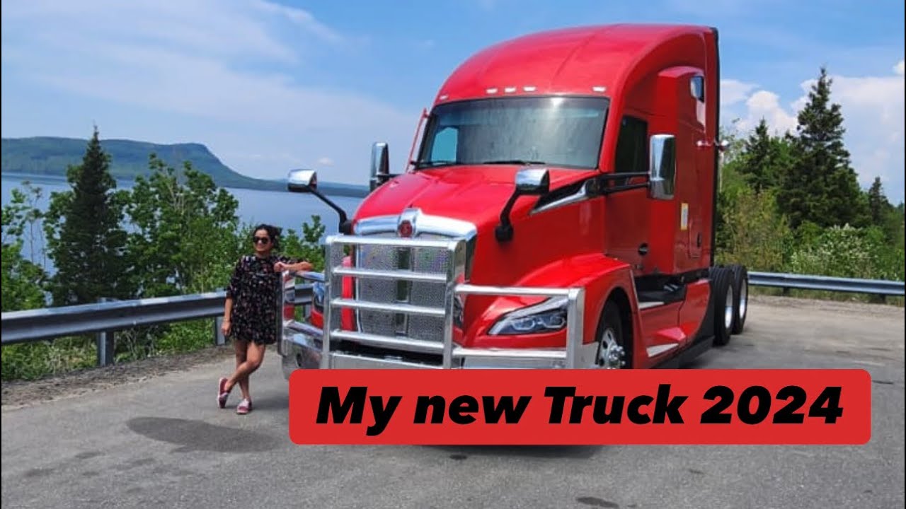 My first trip with new truck Kenworth 2024. Interior decor.