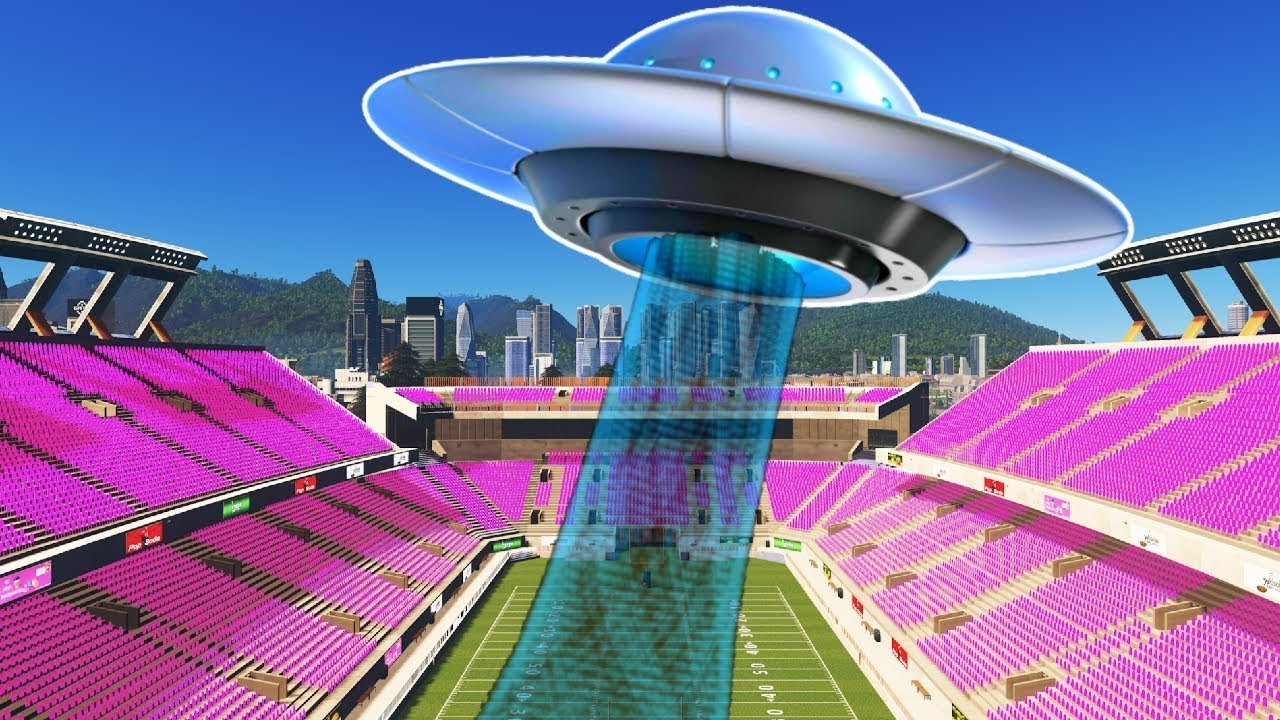 UFOs Invade my 5 Star University Campus in Cities Skylines Campus DLC