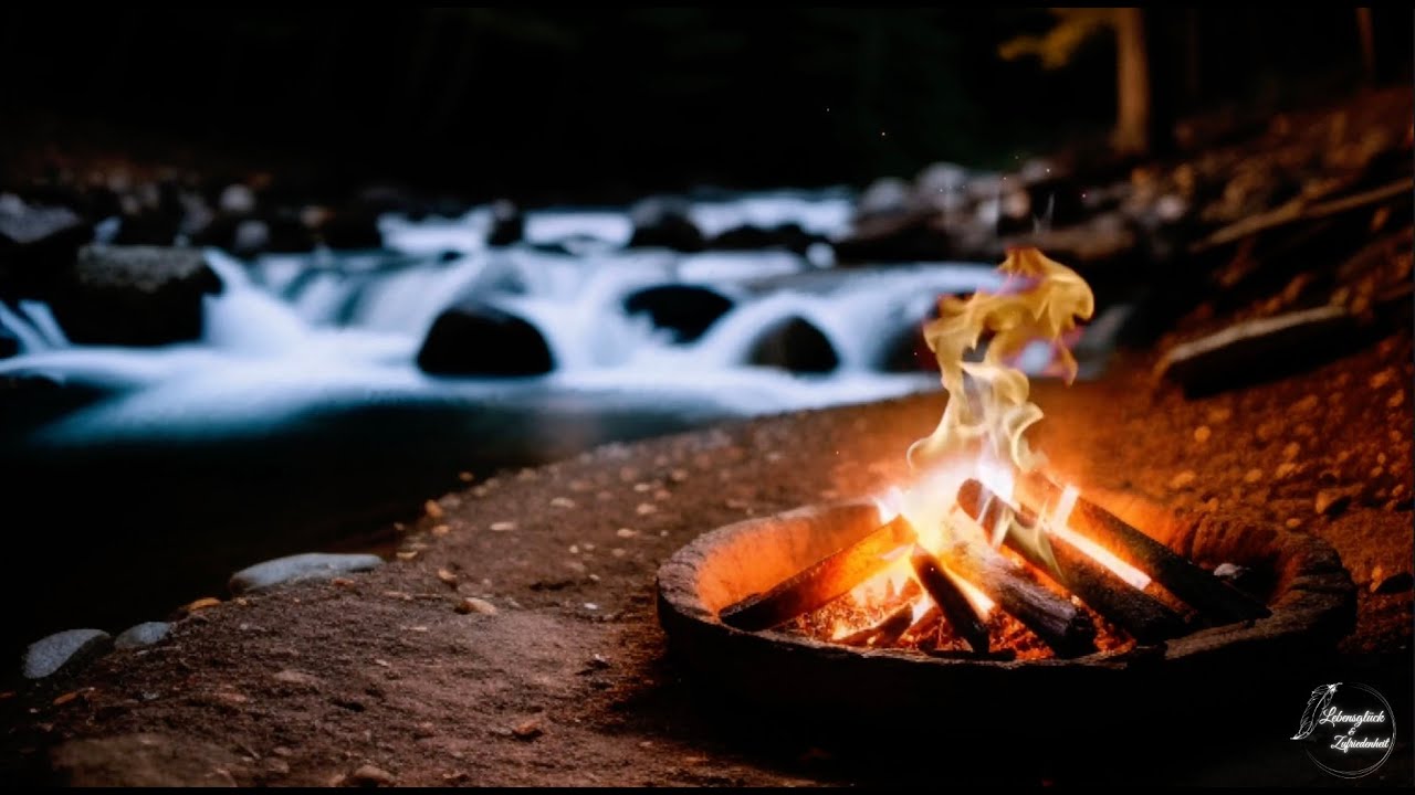 Lagerfeuer 🔥  Tiefe Entspannung & innere Ruhe #lagerfeuer #ambient #mindset #relaxing