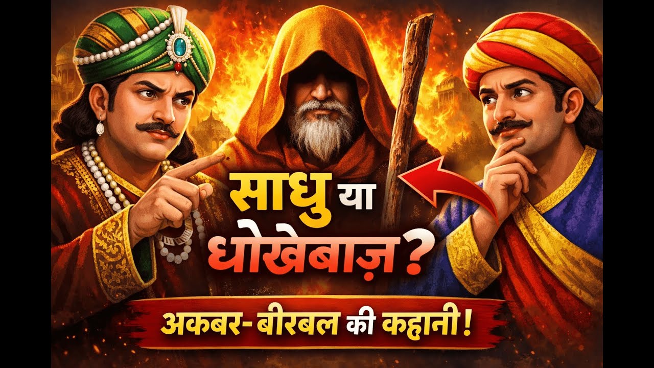 एक साधु की असली पहचान 🤔 | अकबर–बीरबल की मज़ेदार और बुद्धिमानी भरी कहानी