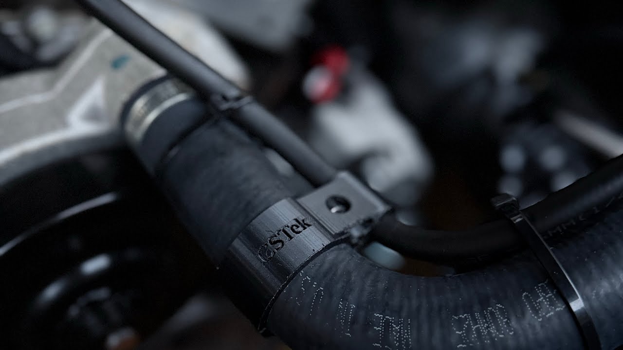 2nd Gen Firebird - LS Swap - 3d Printed hose separation clamps