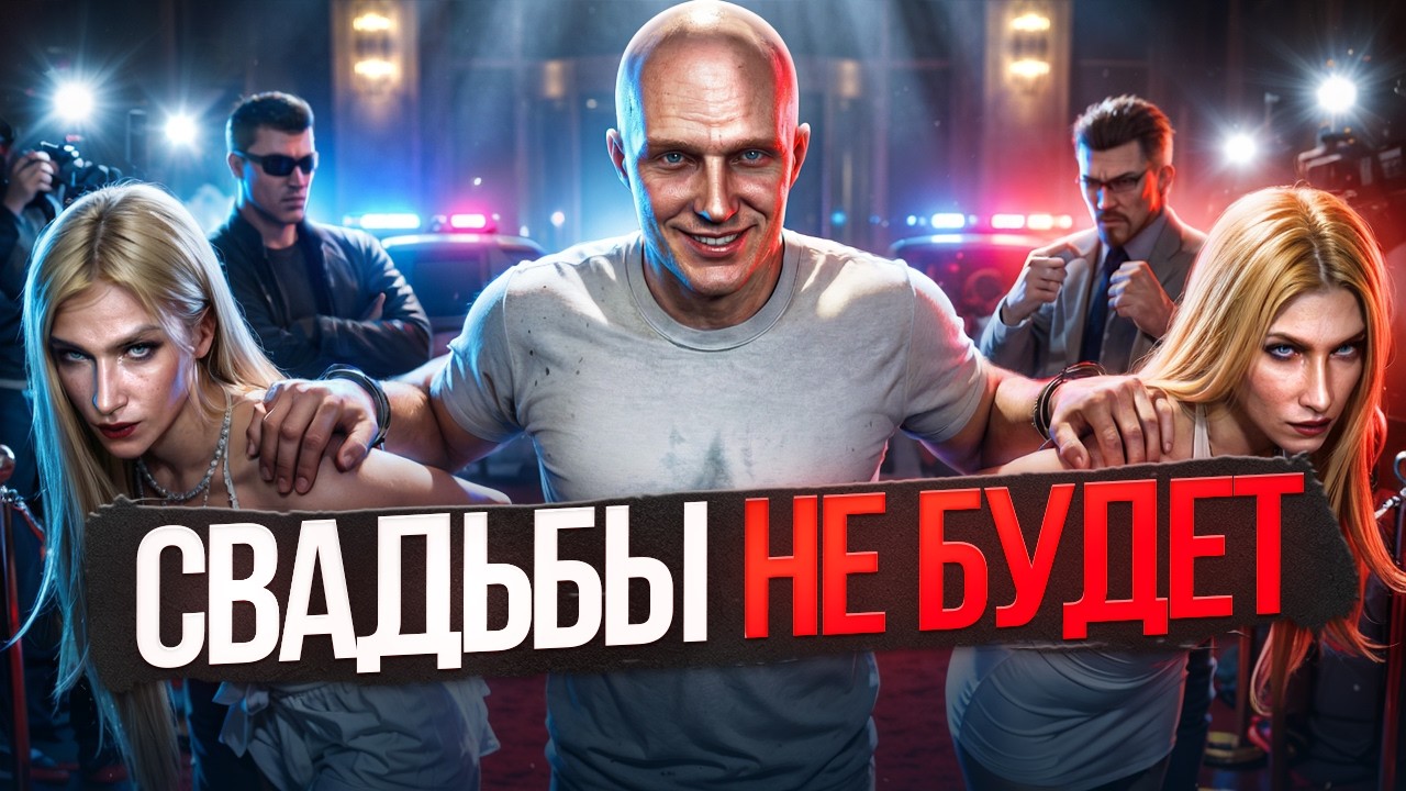 СОРВАЛ СВАДЬБУ и УВЁЛ 2 ЖЕНЫ в GTA 5 RP