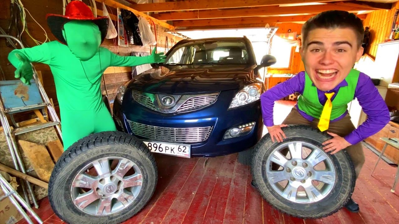 Mr. Joe on Hover Great Wall bought Tires in Shop of Green Man on Opel Insignia OPC towed Car 13+