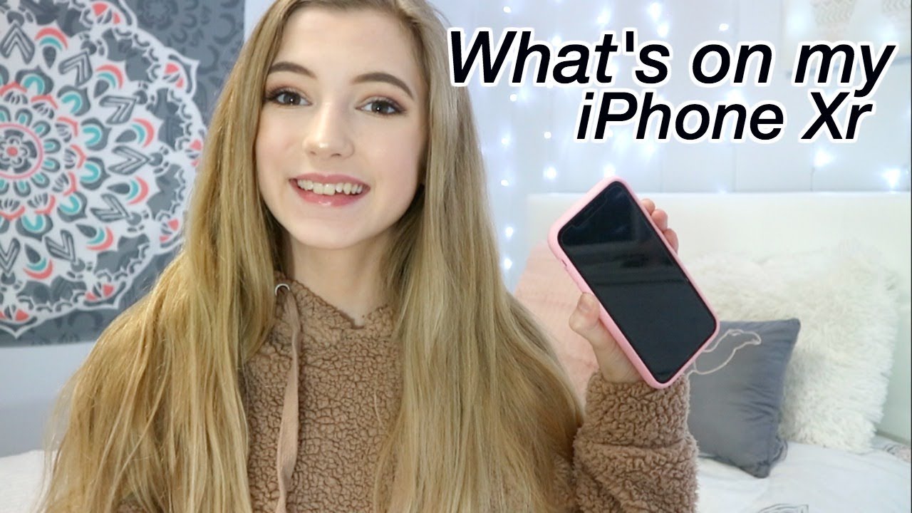 What's on my iPhone XR 2019!