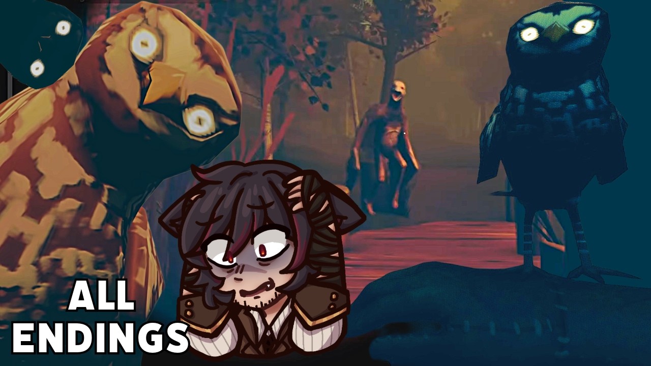 Horror Game Where I'm The Last Human Surrounded By Birds Watching Me - Birds Watching Full Game