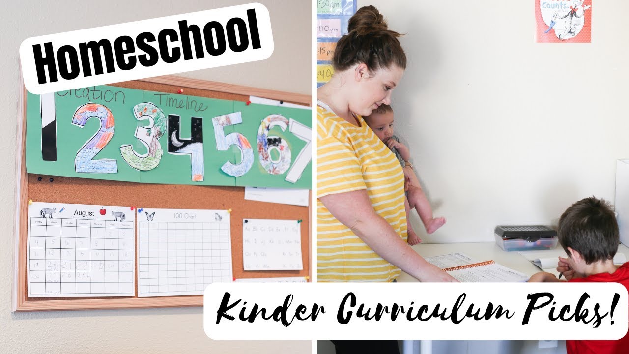 Homeschool Kindergarten Curriculum Picks!