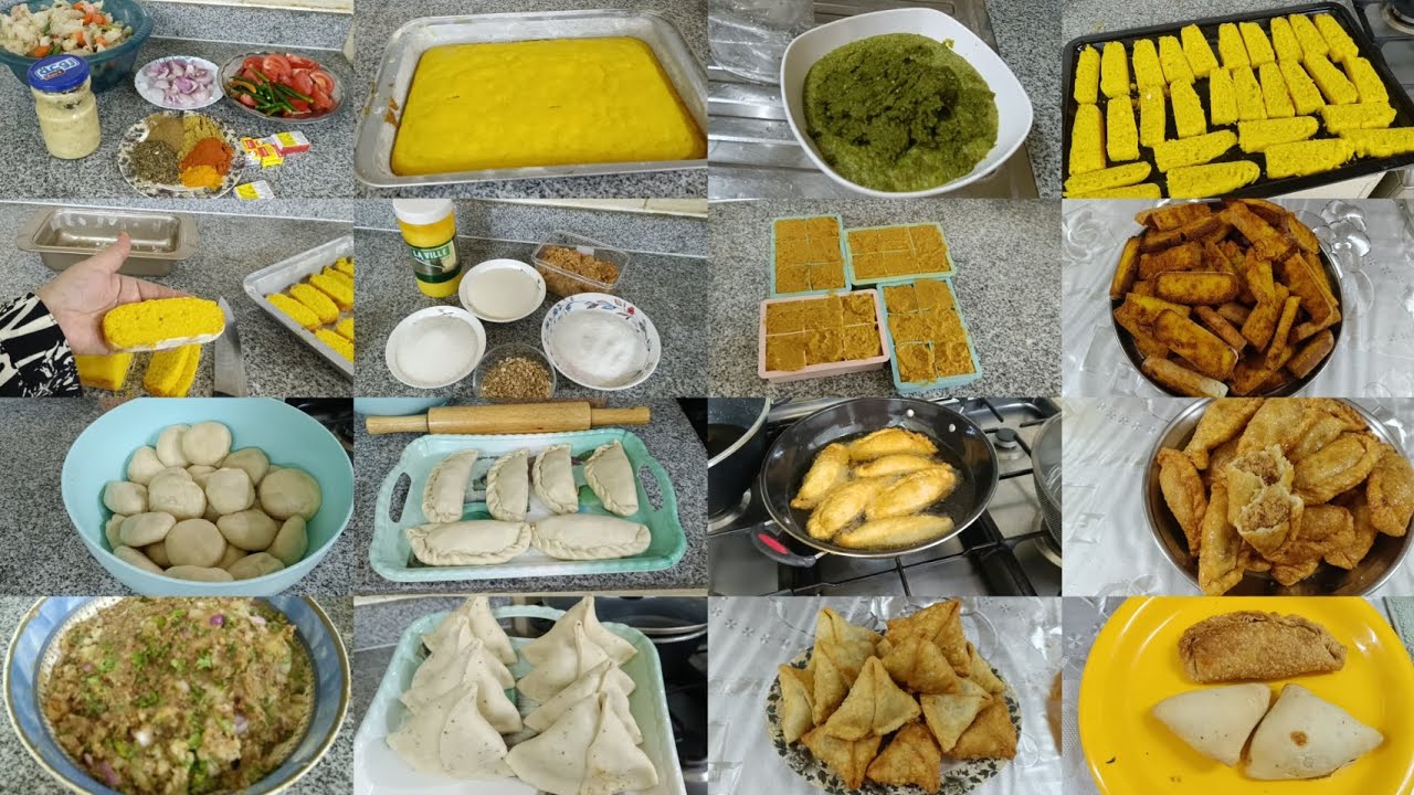 Meetha samosa (gujiya) teekha samosa|pasta masala|toast for chai ❤✨😋