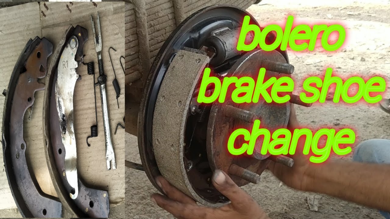 mahindra bolero brake shoe change#ASHADULAUTOSERVICE
