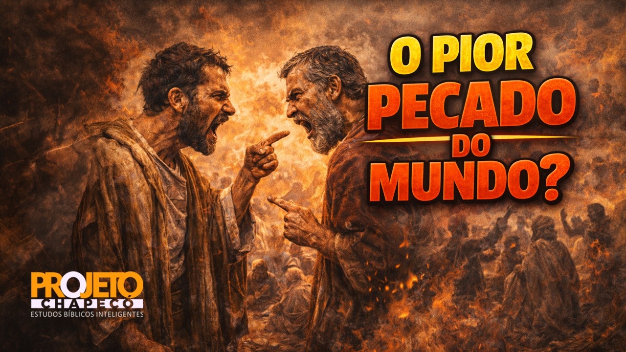 O PIOR PECADO DO MUNDO? - Estudos Bíblicos Inteligentes - Pastor Carlo Ribas