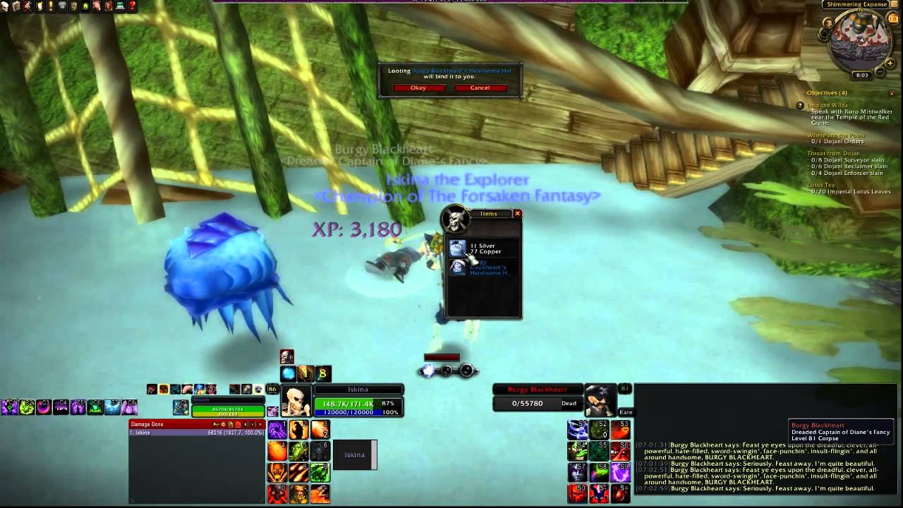 World of Warcraft: Transformation Item Burgy Blackhearts Handsome Hat