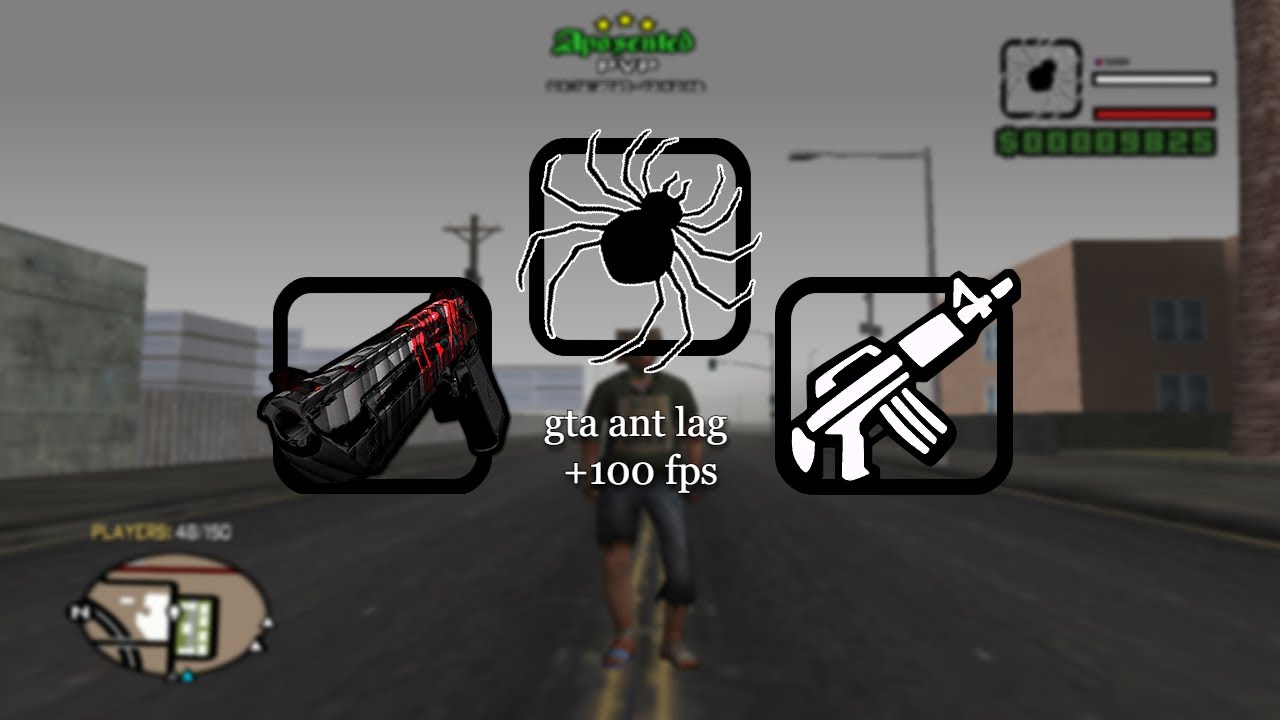 GTA ANT LAG +100 FPS 289MB PC FRACO BRP/PVP COM VOIP