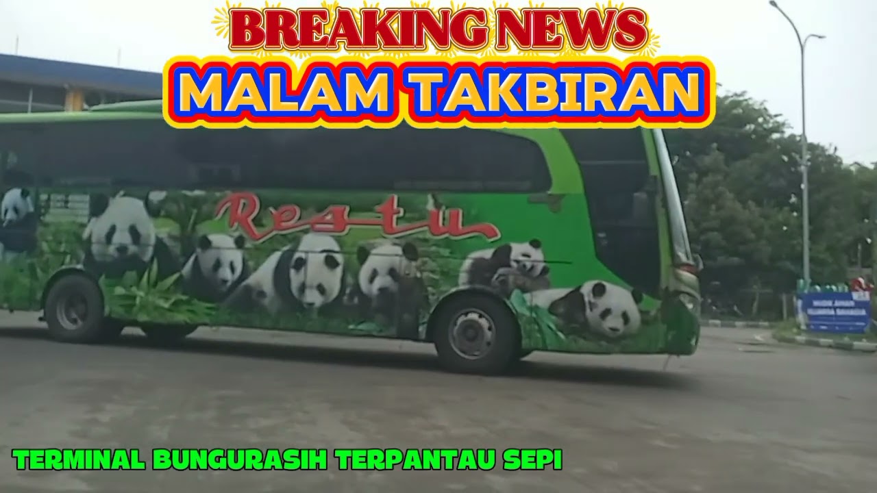 Terminal Bungurasih Malam Takbiran Cenderung Melandai