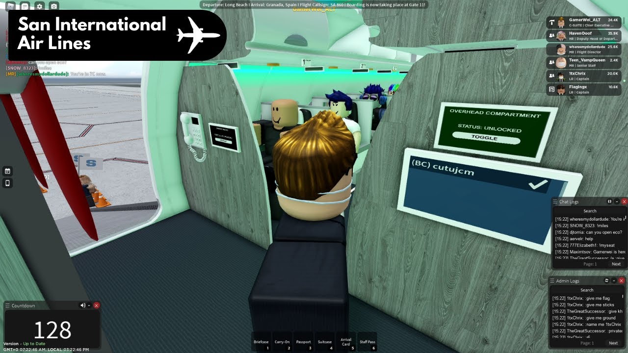 ROBLOX | SA860 - San Air Flight
