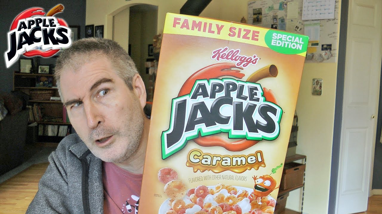 Special Edition Caramel Apple Jacks Cereal REVIEW 🍎😮
