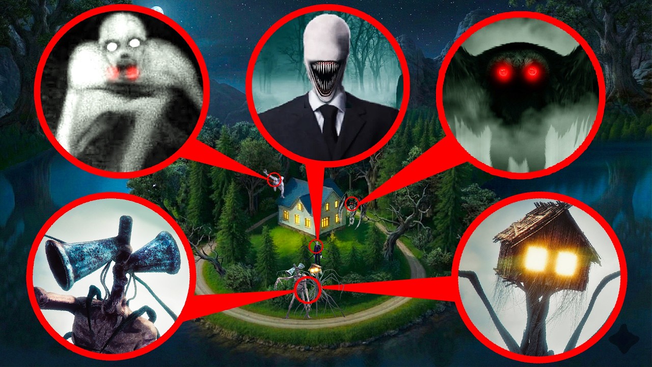 MY DRONE FILMED HOUSE HEAD, SLENDER MAN, and SIREN HEAD in REAL LIFE at 3AM!! (SHOCKING FOOTAGE)