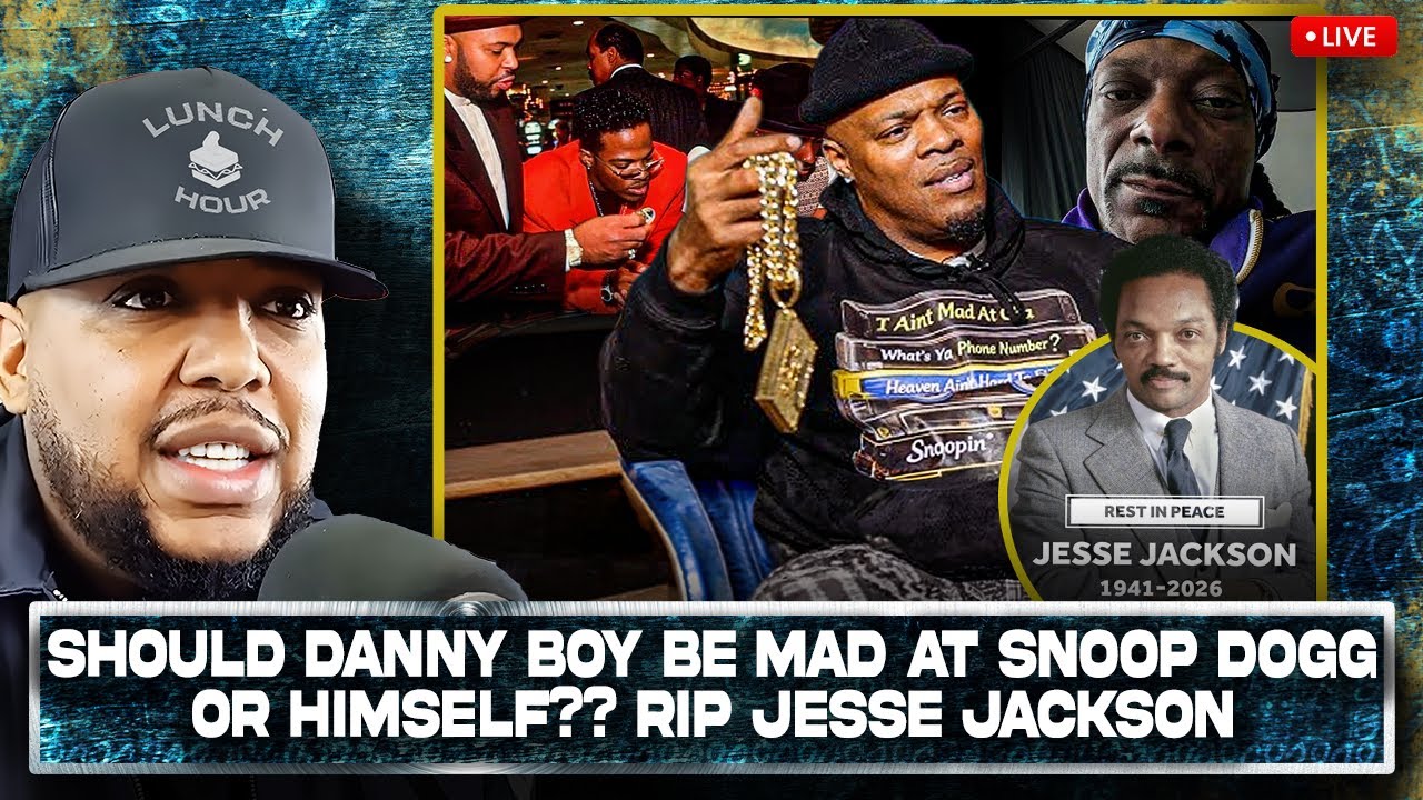 The Lunch Hour: Snoop Dogg vs Danny Boy?? RIP Jesse Jackson