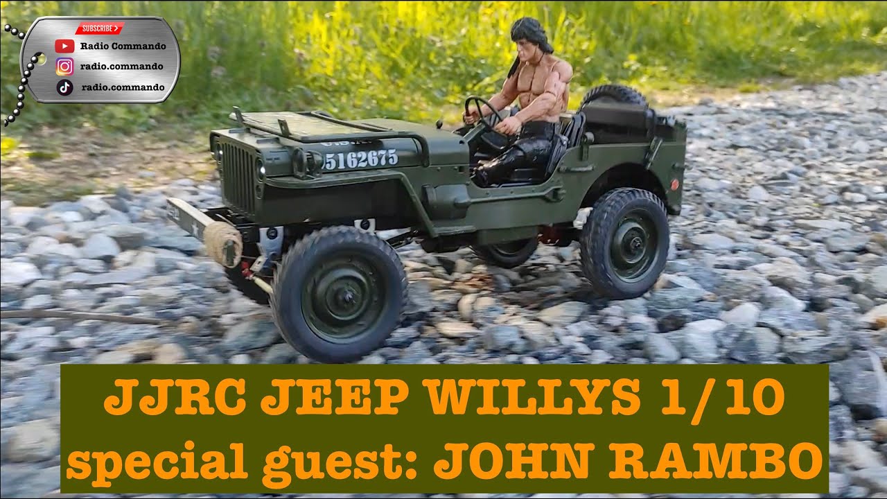 JJRC JEEP WILLYS RAMBO RIDING