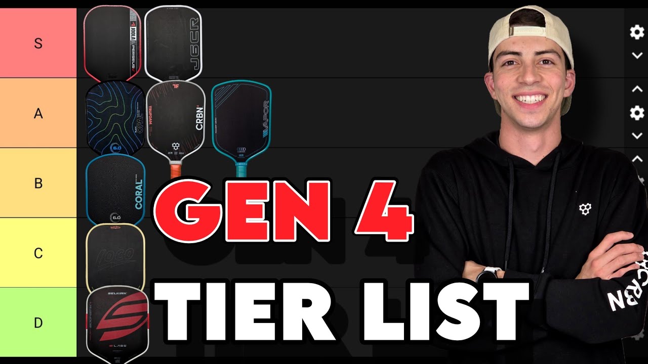 Gen 4 Paddle TIER LIST! 