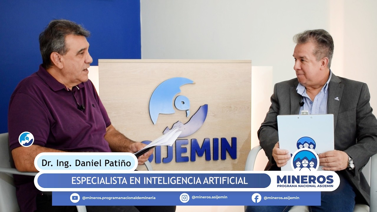 MINEROS - 28/02/2026 - INTELIGENCIA ARTIFICIAL EN MINERÍA/Dr. Ing. DANIEL PATIÑO