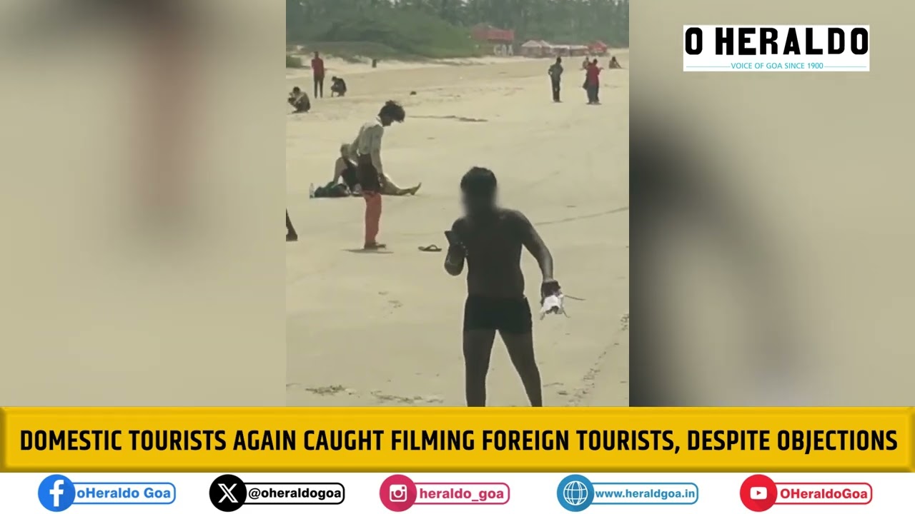 Domestic Tourists again caught filming foreign tourists, despite objections