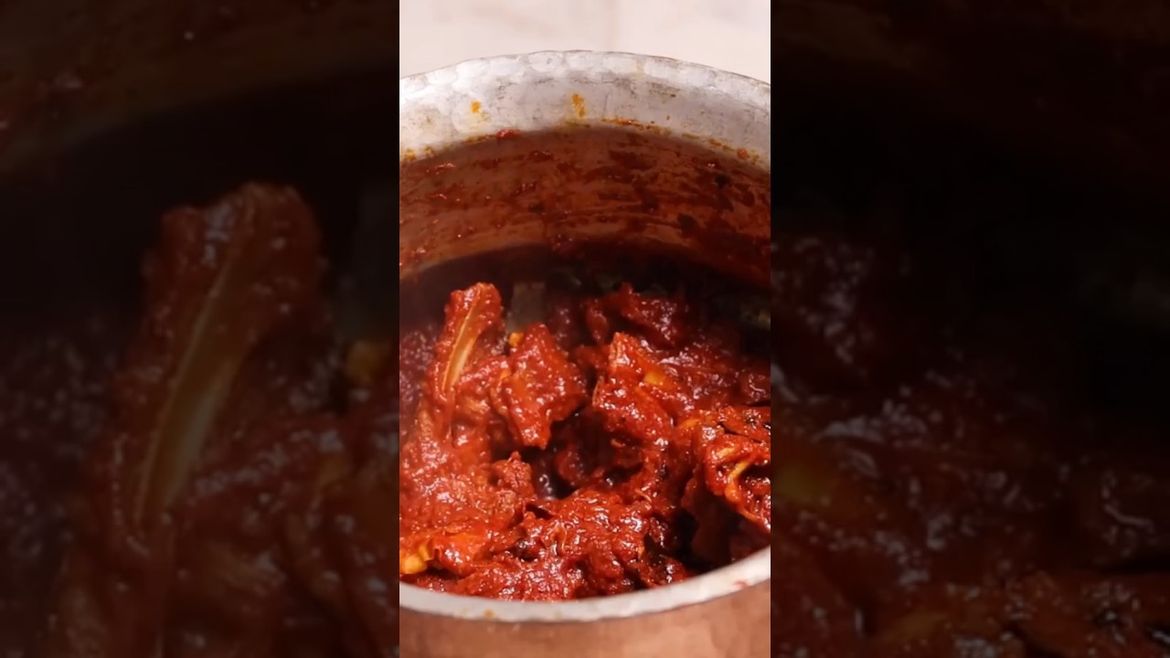 Authentic Lal Maas recipe 
