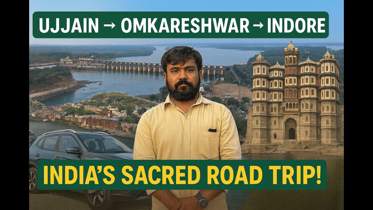 Sacred India Road Trip: Temples, Rivers & City Life (Ujjain → Omkareshwar → Indore)