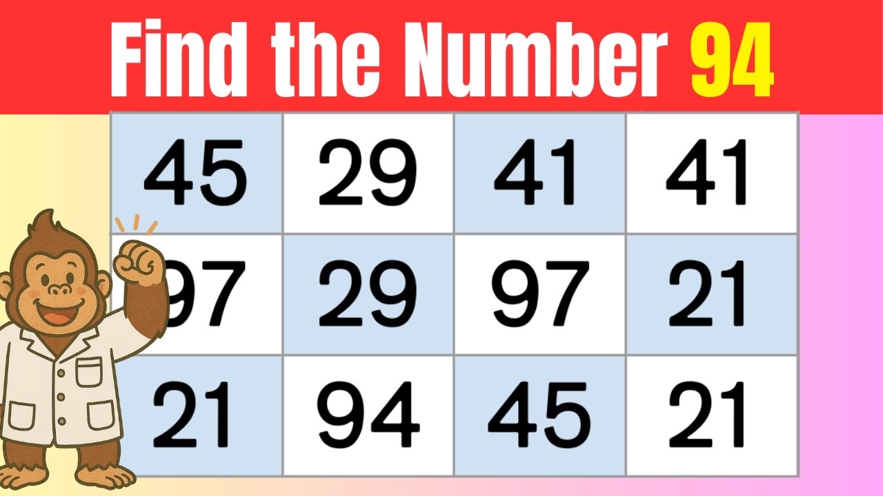 Find the Odd Number | Daily Brain Workout Puzzle