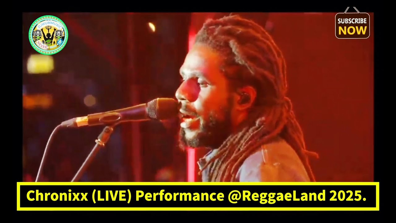 Chronixx LIVE Performance at Reggae Land 2025|Reggae Vibes|Conscious Reggae| Roots Reggae|Stageshow 