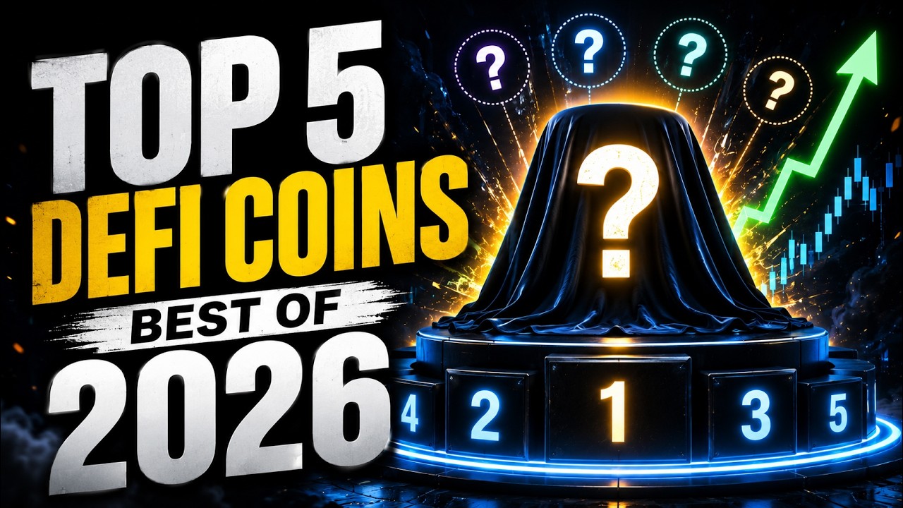 🔥 TOP 5 DeFi Coins For 2026