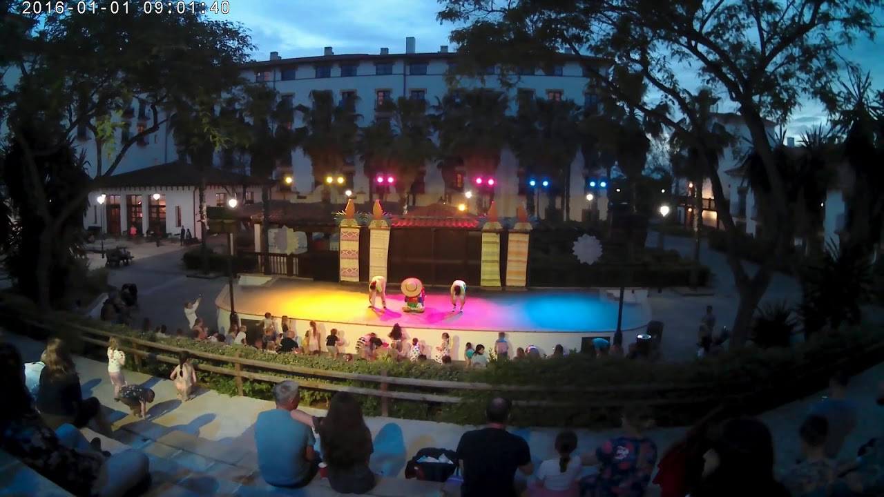 Minidisco At Hotel El Paso, PortAventura World, Salou, May 2018