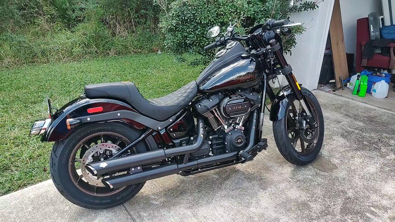 Whiplash Speed Co Gambler Seat 2020 Harley Davidson Low Rider S