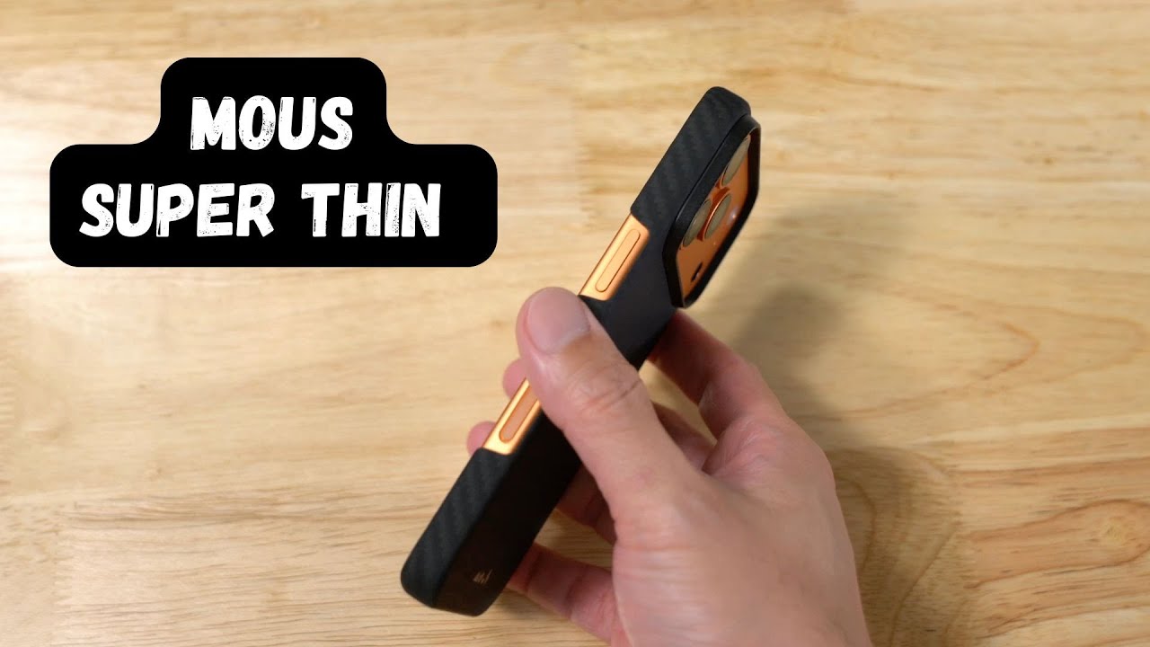 MOUS Super Thin Aramid Fibre Lightweight Case for iPhone 17 Pro