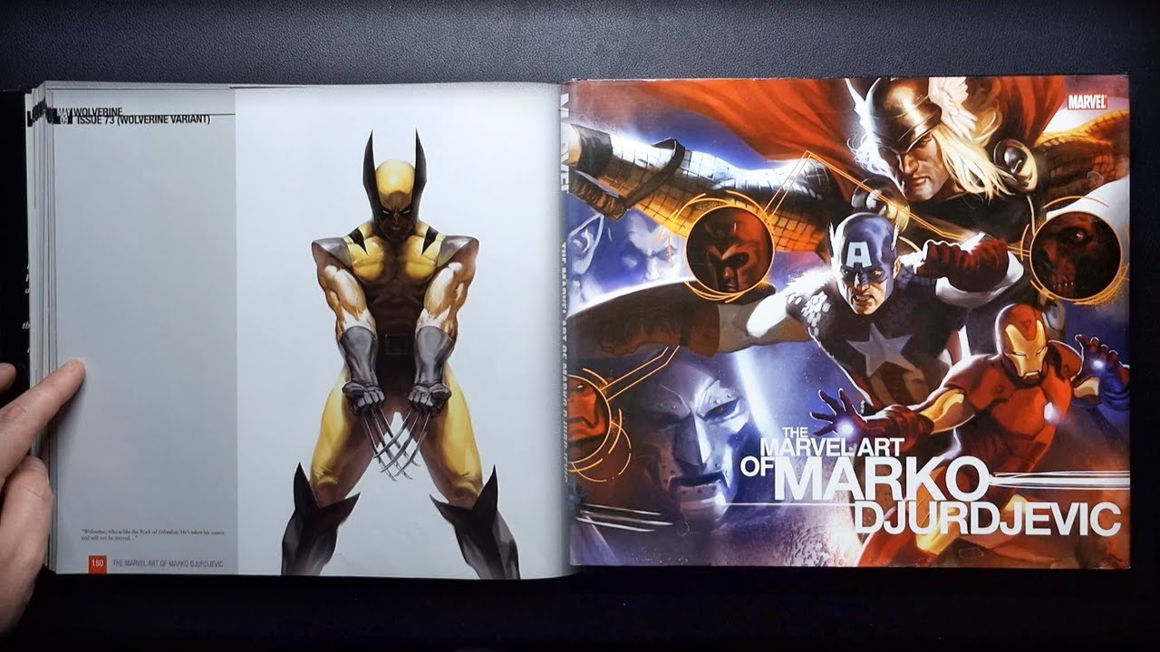 the marvel art of Marko Djurdjevic