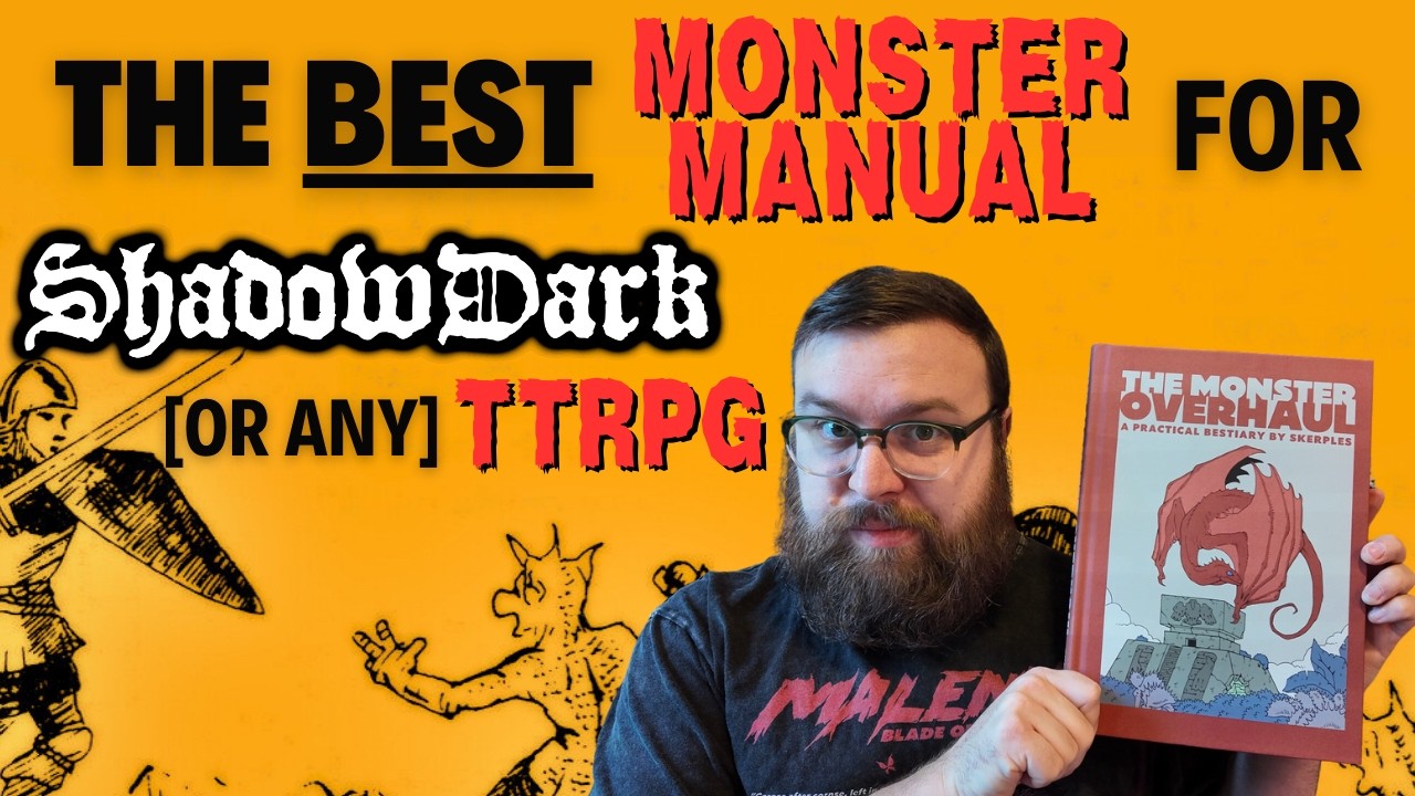 Best Monster Manual For ShadowDark! ~ [or ANY TTRPG]