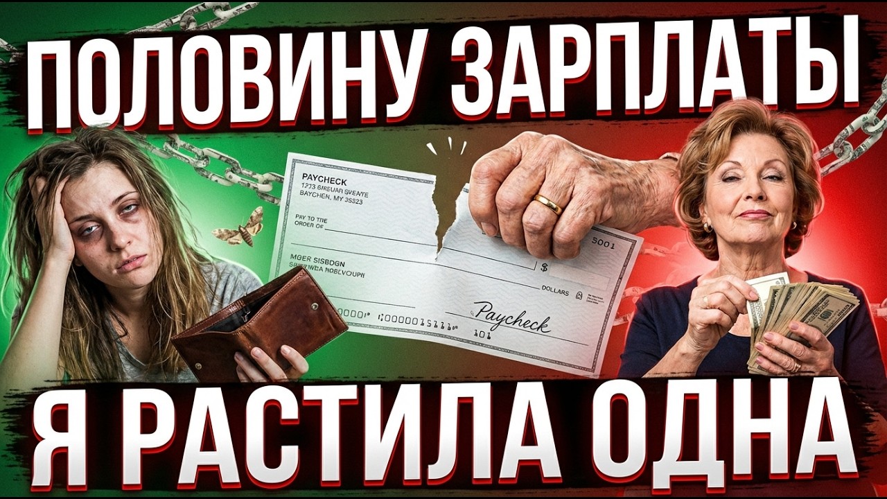 СВЕКРОВЬ требует половину МОЕЙ зарплаты — 