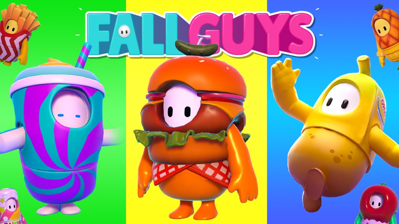 Fall Guys Food Skins