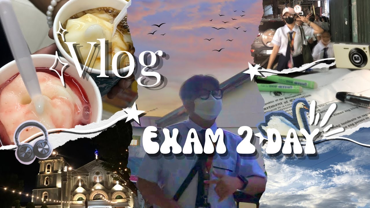 Vlog 47!~ || Exam 2day w/my vlog~~